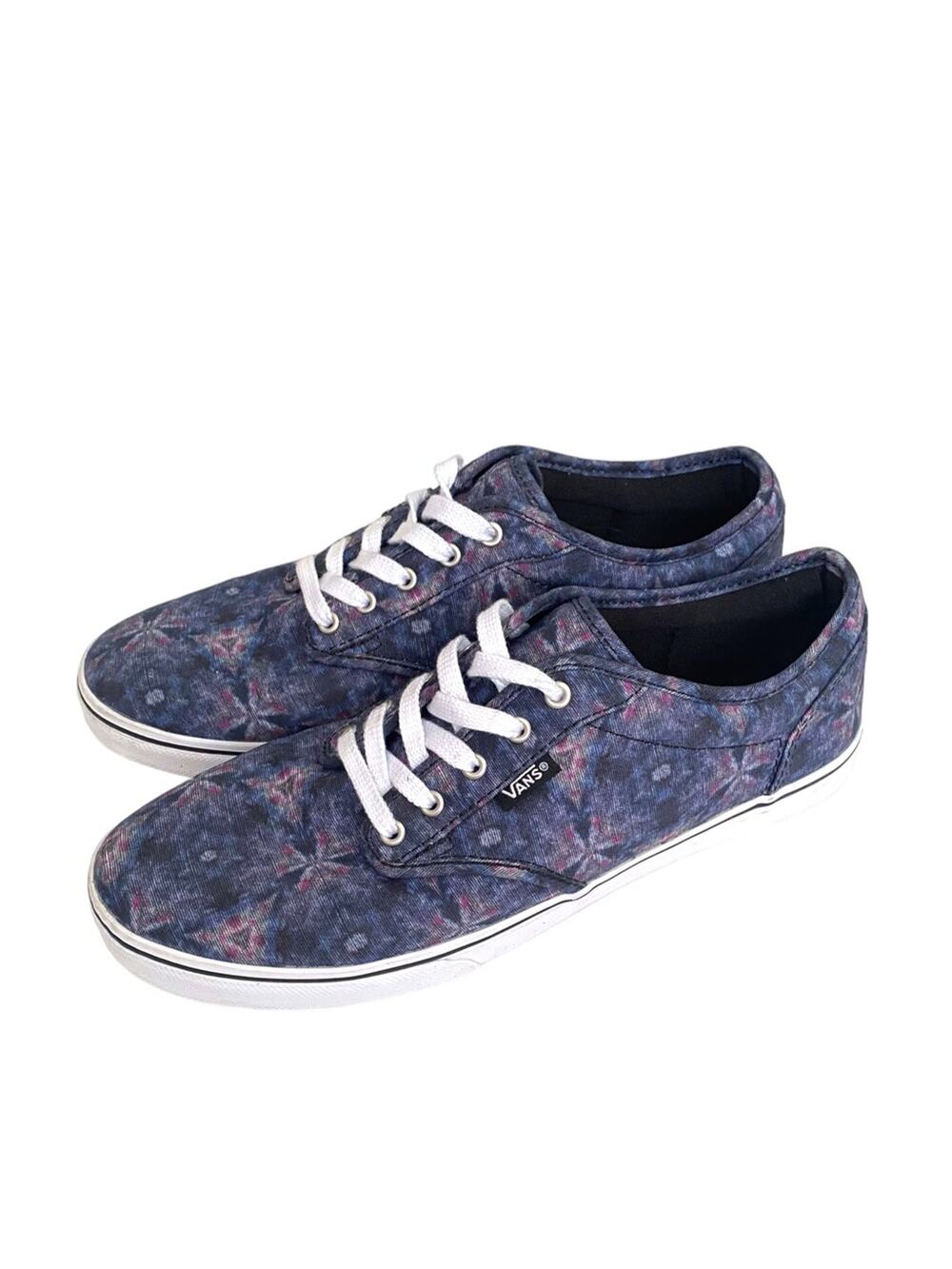 Vans Atwood Low Tie Dye Galaxy Lace Up Sneakers Women’s 8
